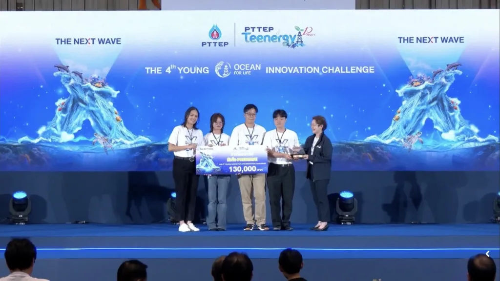 Chula Students Win National Championship at the 4th Young Ocean for Life Innovation Challenge 
