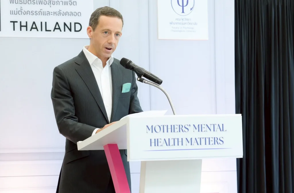 Mr. Hamish Magoffin, Founder Perinatal Alliance for Mental Health Thailand