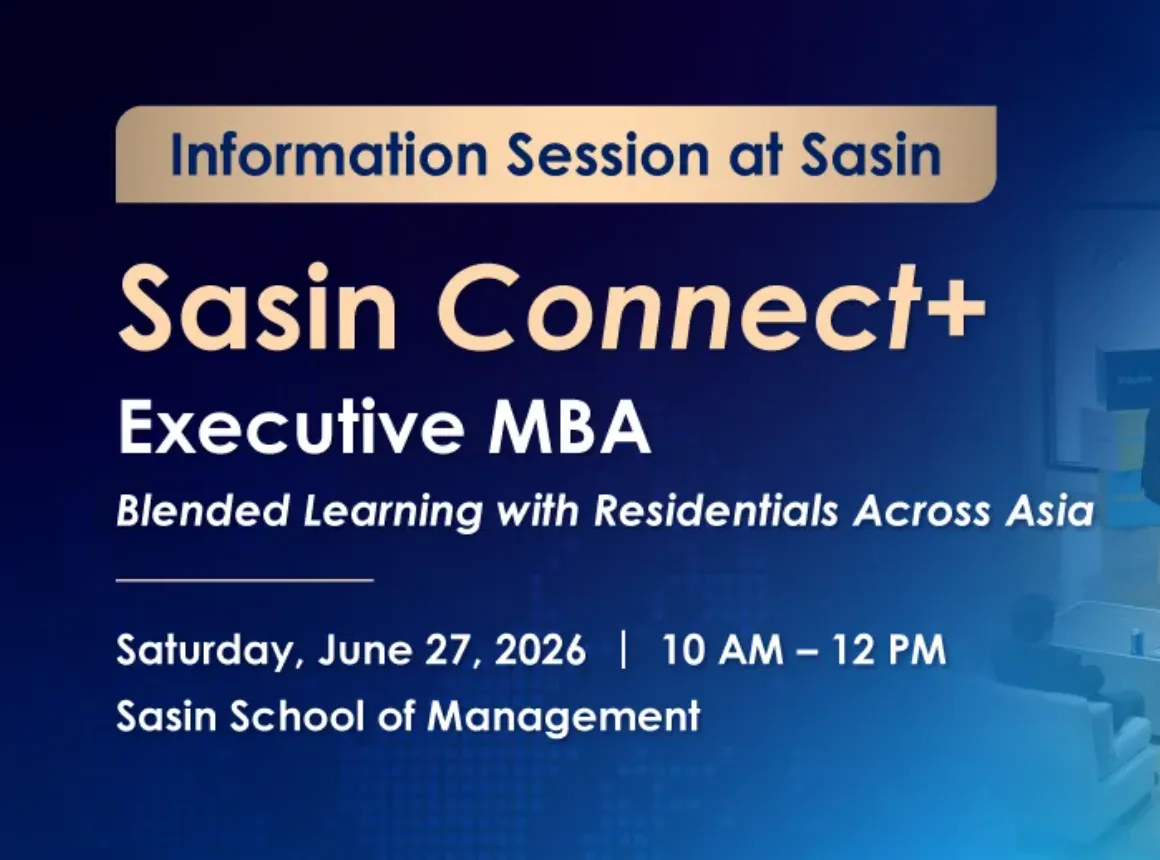 ศศินทร์จัด Information Session แนะนำหลักสูตร “Sasin Connect+ Executive MBA”