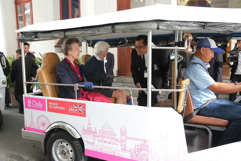 Princess Maha Chakri Sirindhorn Meets the Princess Royal at Chula for Women in Science Awards 