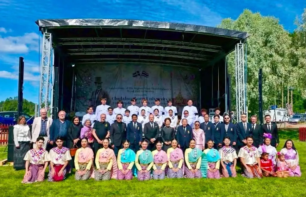 ChulaThaiYO เปิดการแสดง ณ ศาลาไทยรากุนดา ประเทศสวีเดนน้อมรำลึก 129 ปี รัชกาลที่ 5 เสด็จประพาสรากุนดา