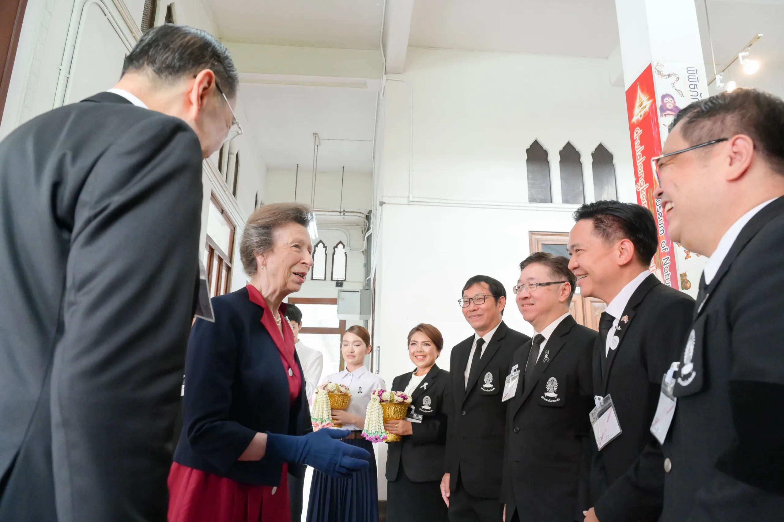 Princess Maha Chakri Sirindhorn Meets the Princess Royal at Chula for Women in Science Awards 