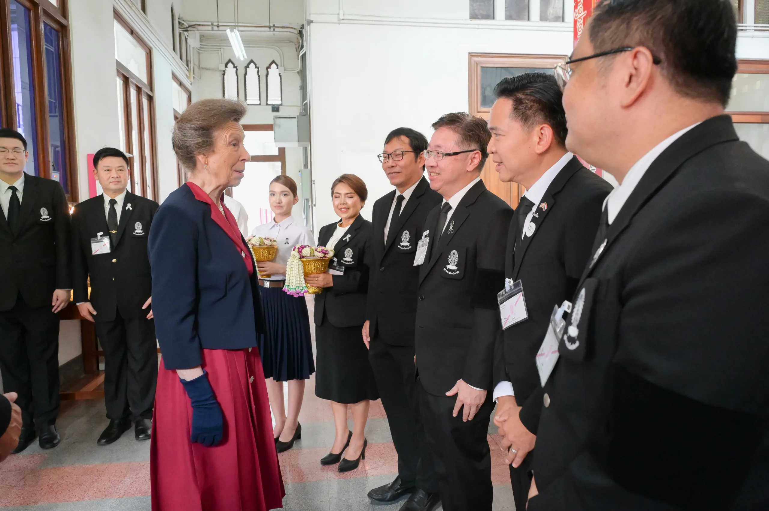 Princess Maha Chakri Sirindhorn Meets the Princess Royal at Chula for Women in Science Awards 