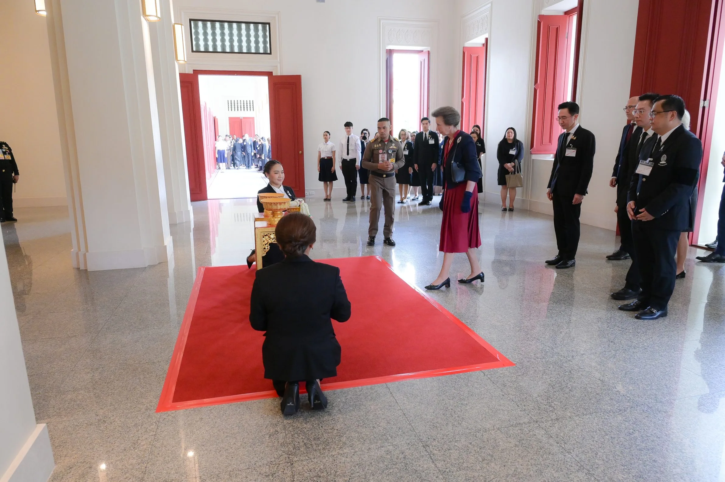Princess Maha Chakri Sirindhorn Meets the Princess Royal at Chula for Women in Science Awards 