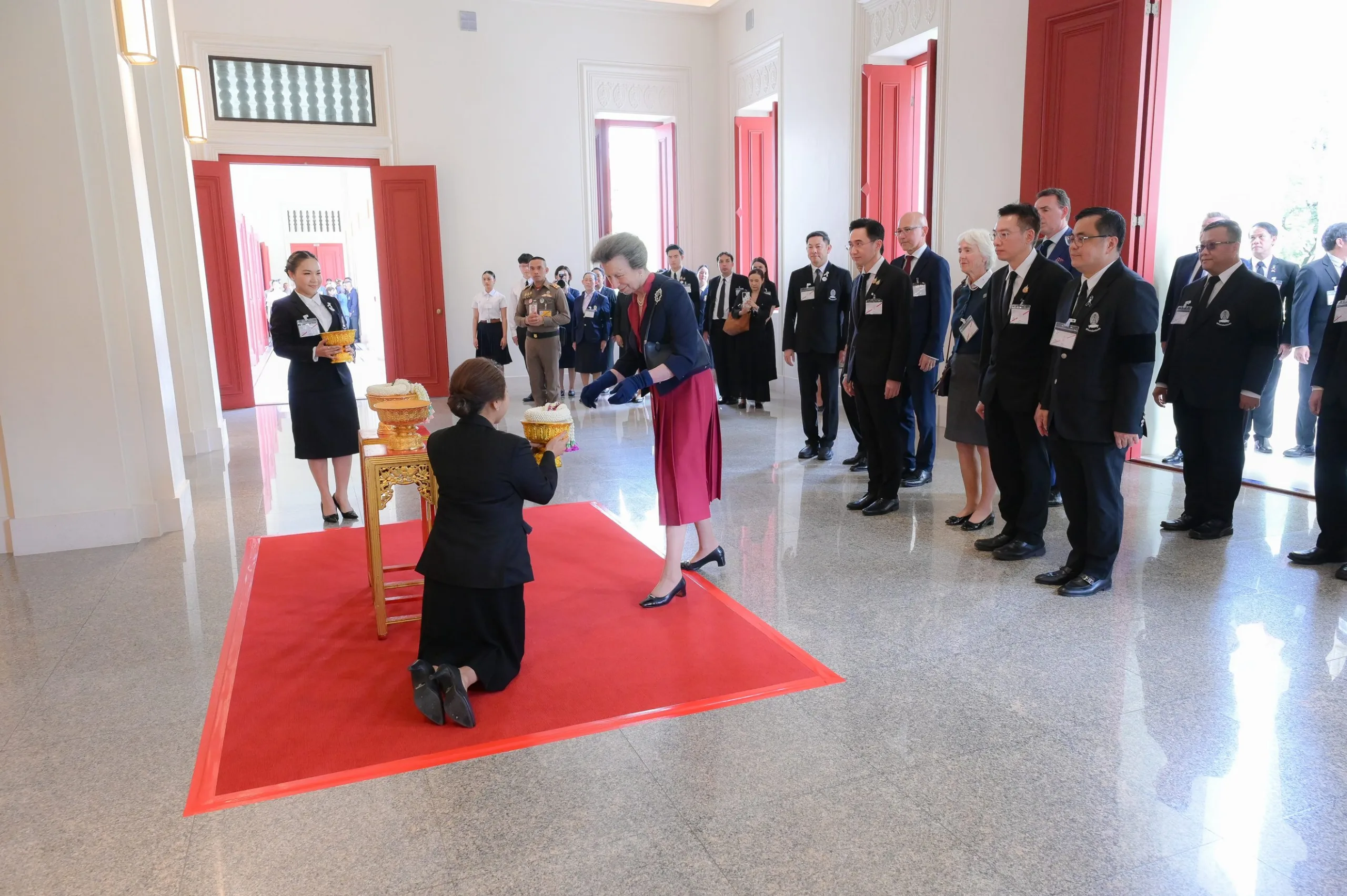 Princess Maha Chakri Sirindhorn Meets the Princess Royal at Chula for Women in Science Awards 