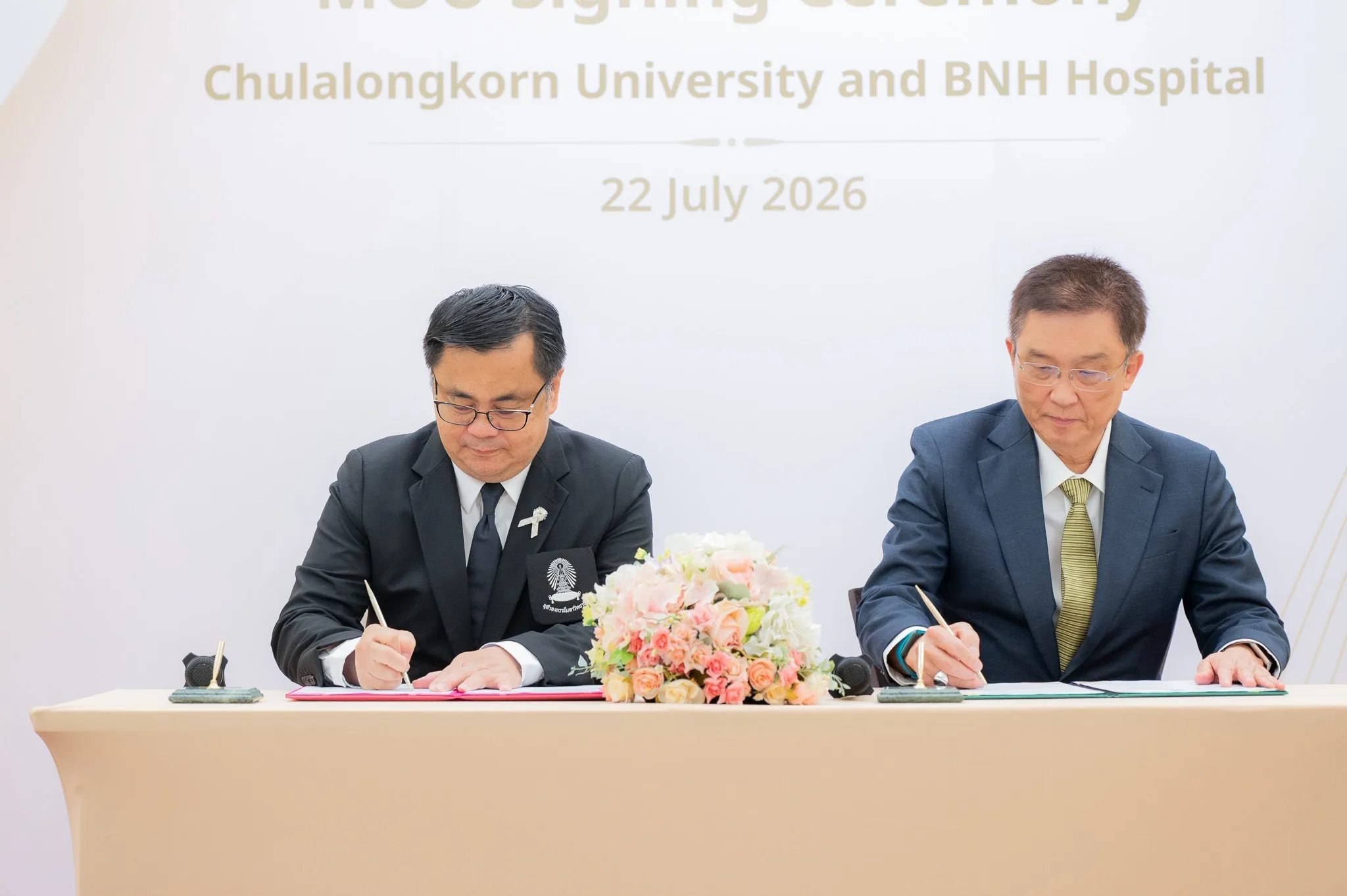 Chula Partners with BNH Hospital to Enhance Health Promotion Services