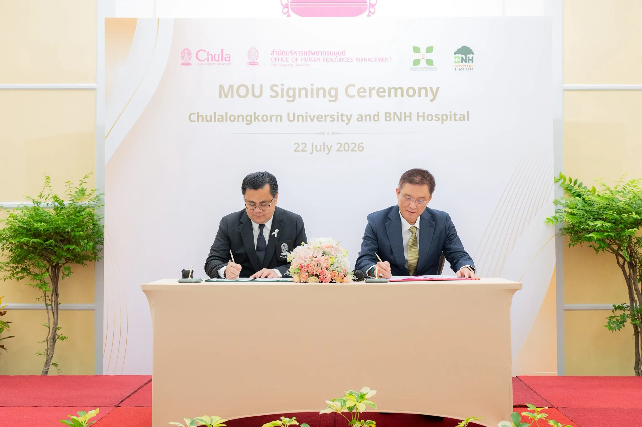 Chula Partners with BNH Hospital to Enhance Health Promotion Services