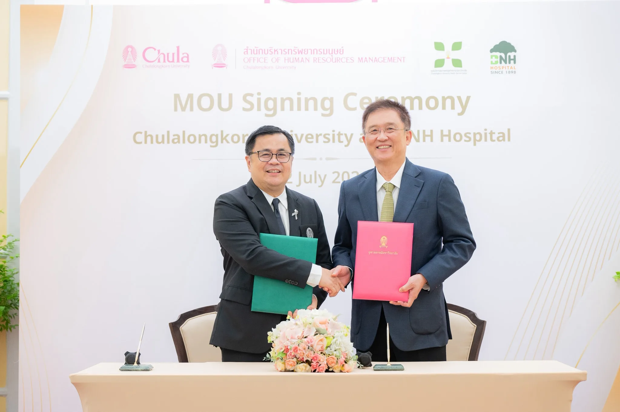 Chula Partners with BNH Hospital to Enhance Health Promotion Services
