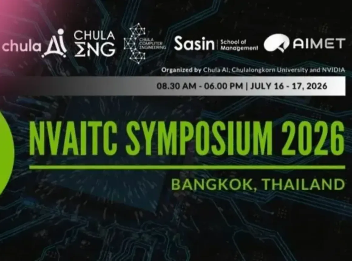 Chula AI and NVAITC Co-host Academic Conference on the AI Ecosystem