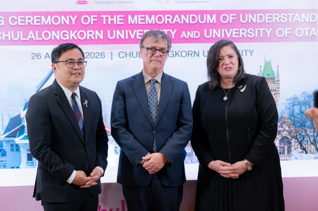 Chula Signs MoU with the University of Otago to Strengthen Academic Collaboration 