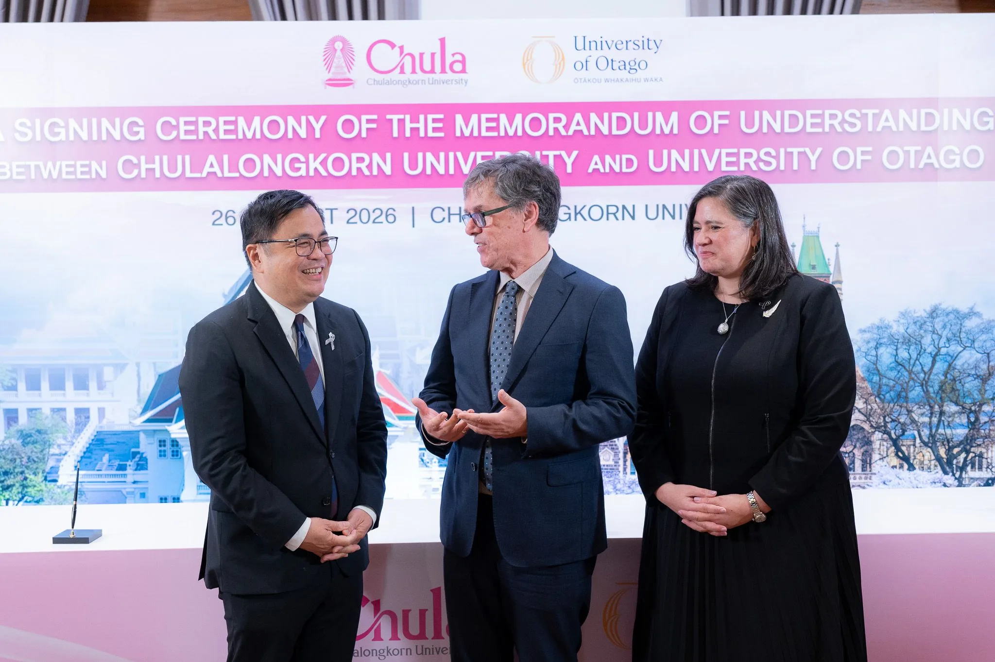 Chula Signs MoU with the University of Otago to Strengthen Academic Collaboration 
