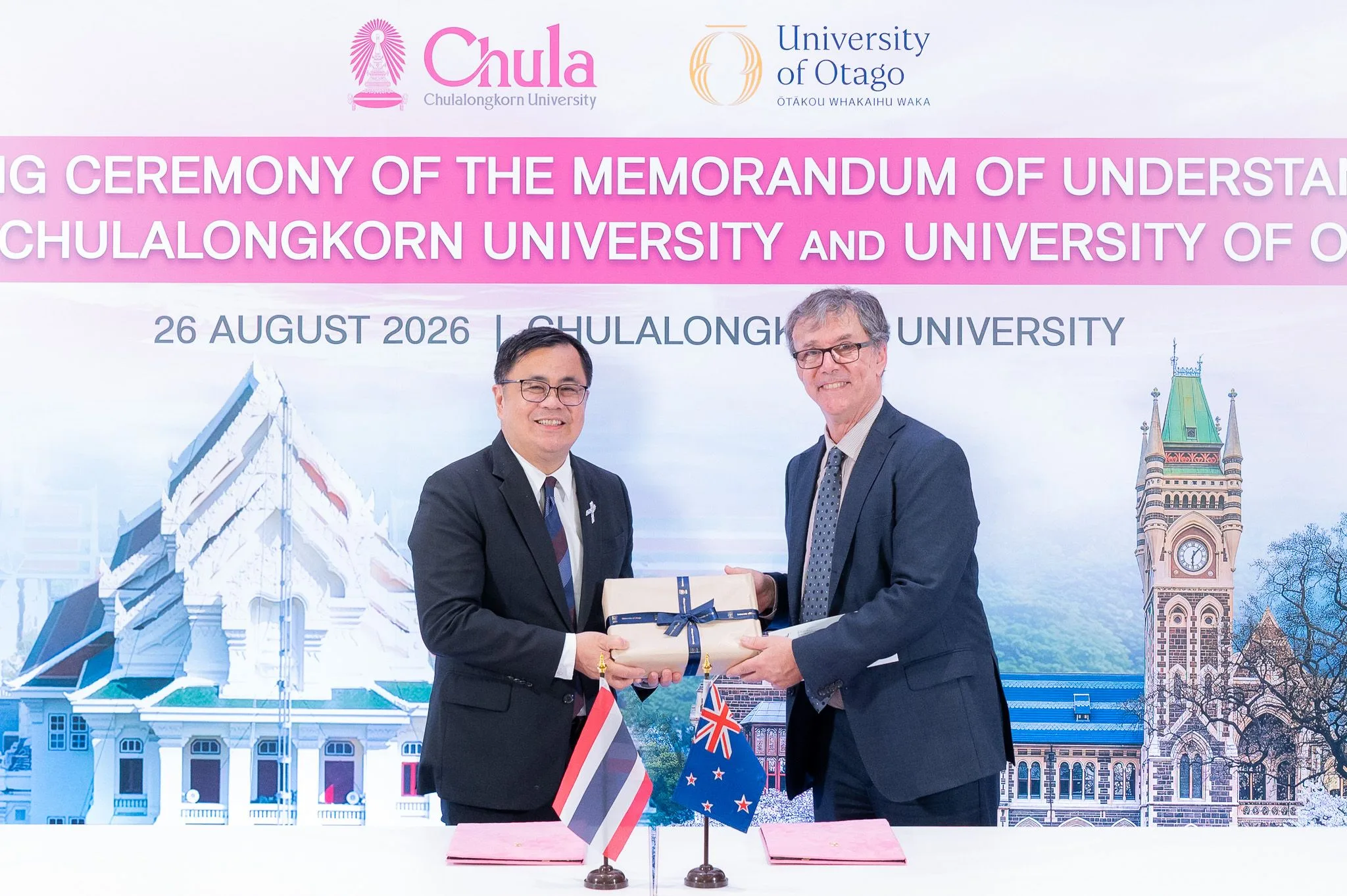Chula Signs MoU with the University of Otago to Strengthen Academic Collaboration 