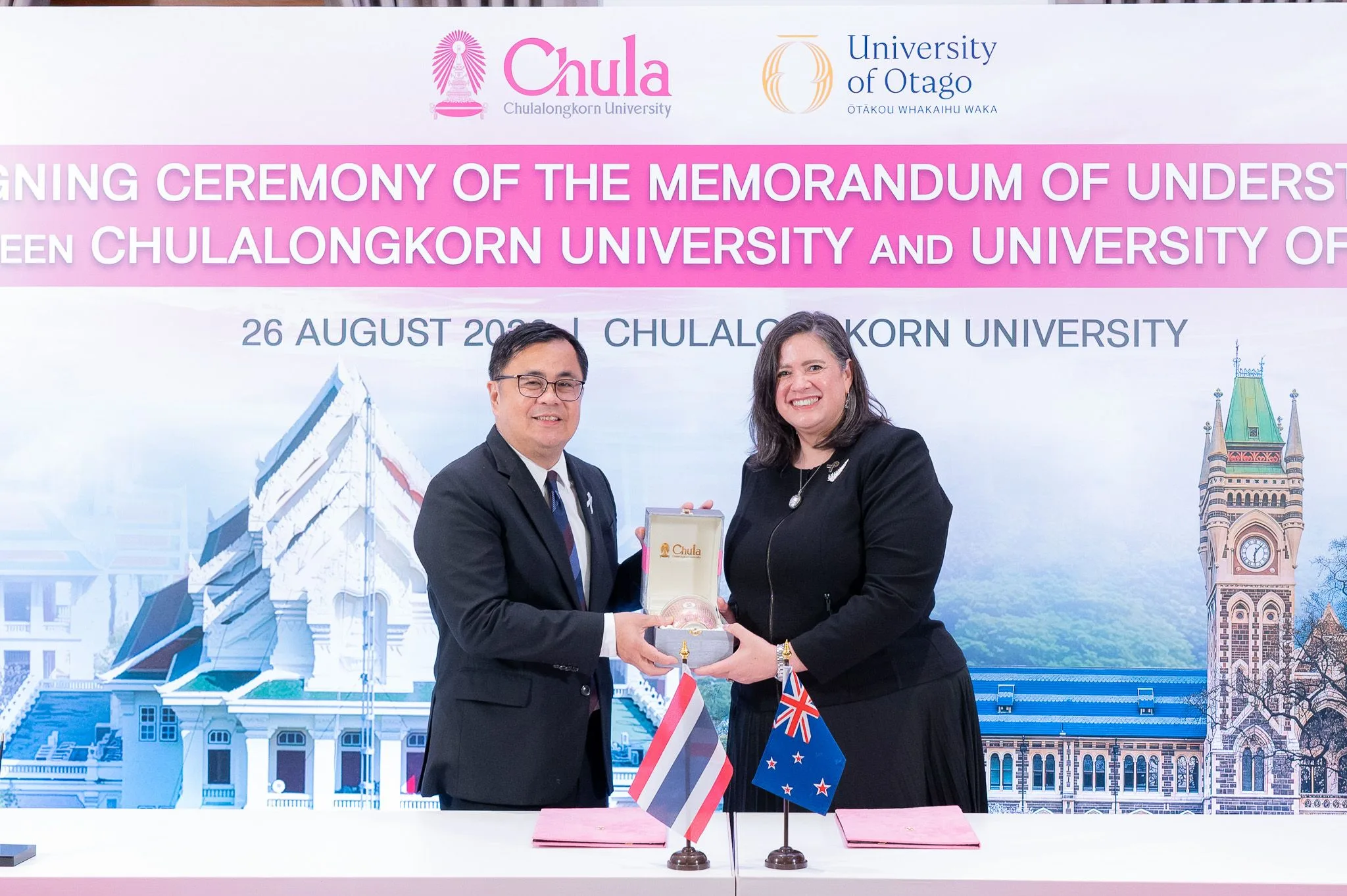 Chula Signs MoU with the University of Otago to Strengthen Academic Collaboration 