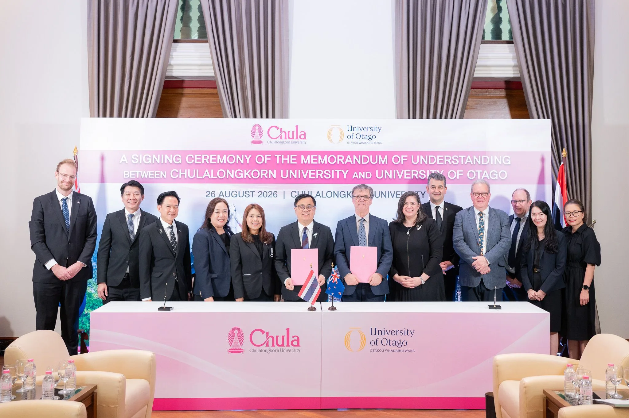 Chula Signs MoU with the University of Otago to Strengthen Academic Collaboration 