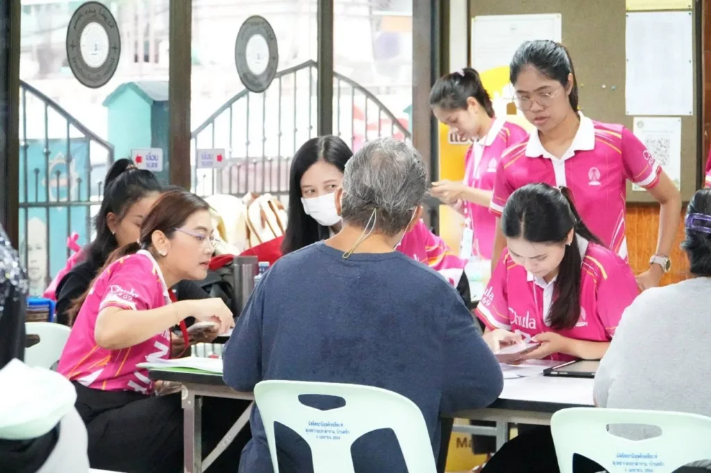 Chula Allied Health Sciences Team Brings Integrated Healthcare to Ban Khrua Community