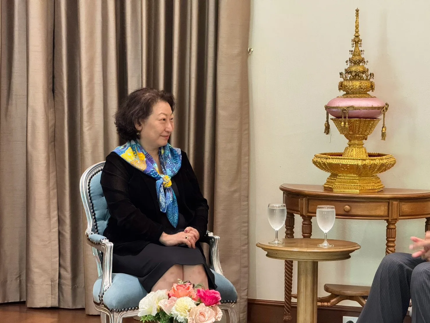 Chairman of Chulalongkorn University Council Welcomes IOMed Secretary-General  