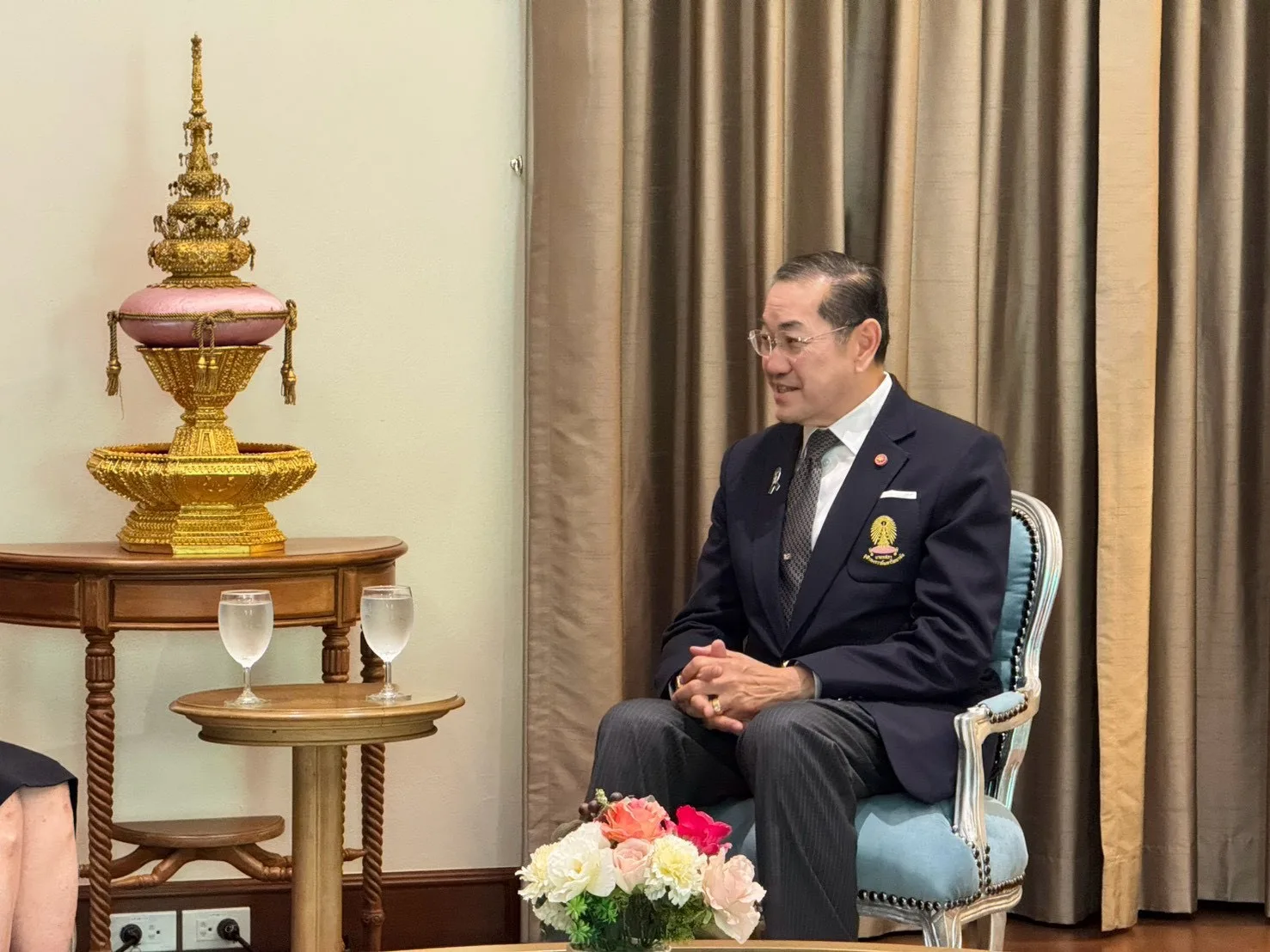 Chairman of Chulalongkorn University Council Welcomes IOMed Secretary-General  