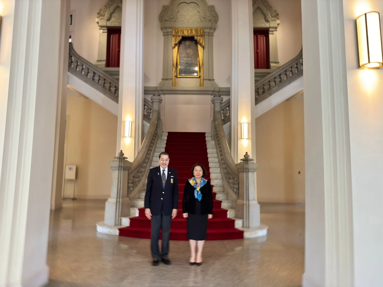 Chairman of Chulalongkorn University Council Welcomes IOMed Secretary-General  