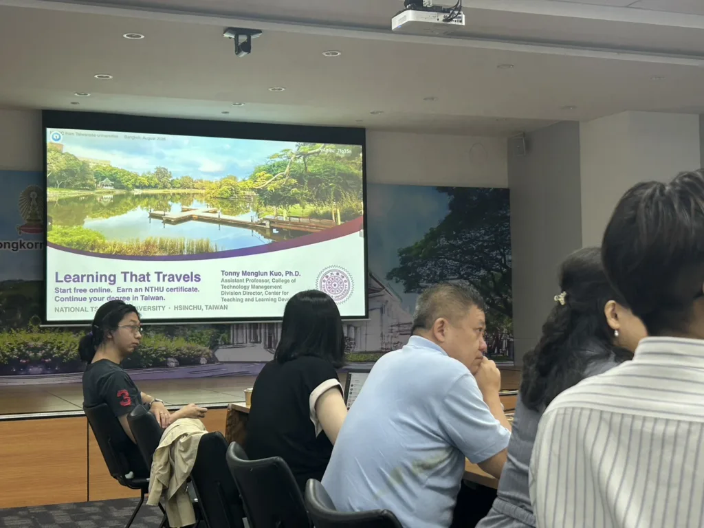 ChulaXL and NYCU Explore New Opportunities for Digital Learning Collaboration 