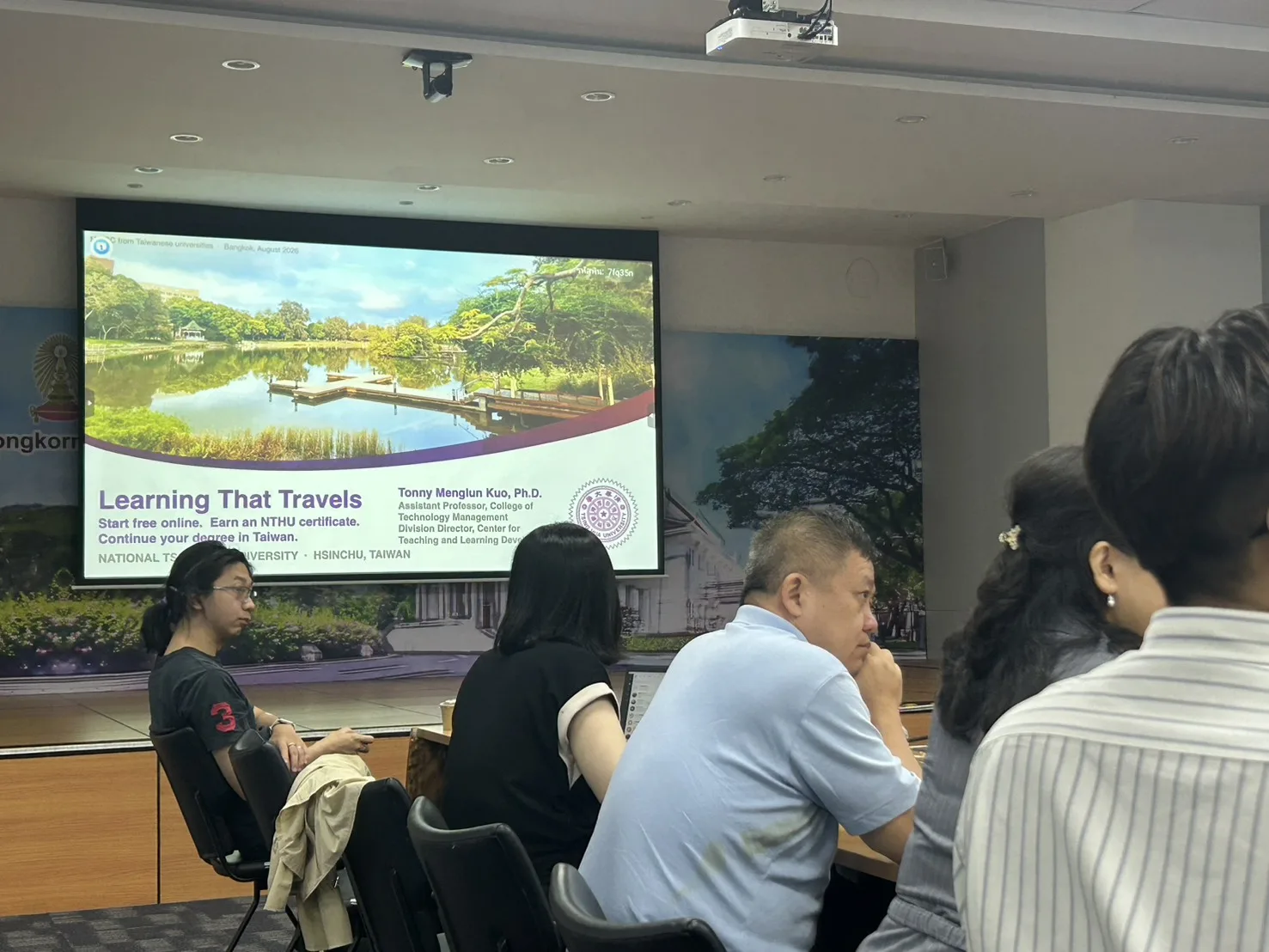 ChulaXL and NYCU Explore New Opportunities for Digital Learning Collaboration 