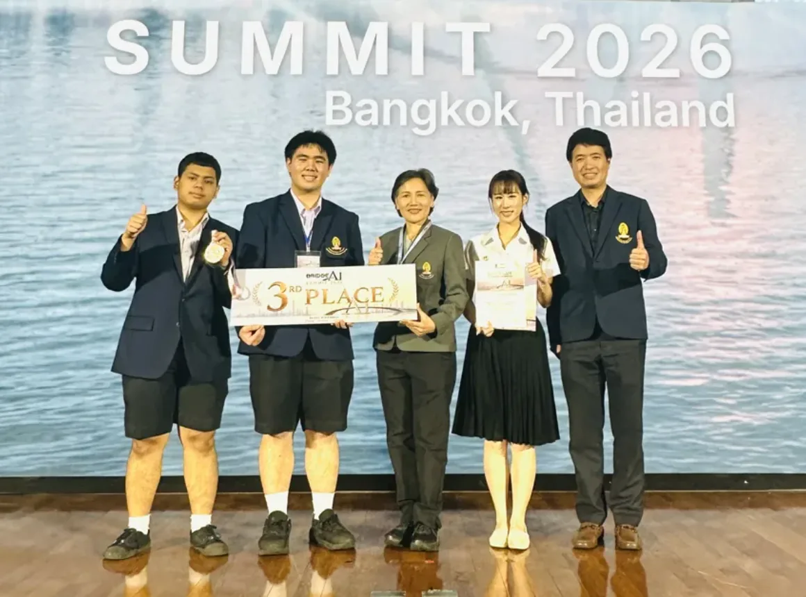 Satit Chula Secondary School Students Win 2nd Runner-Up at BRIDGE-AI Summit 2026 
