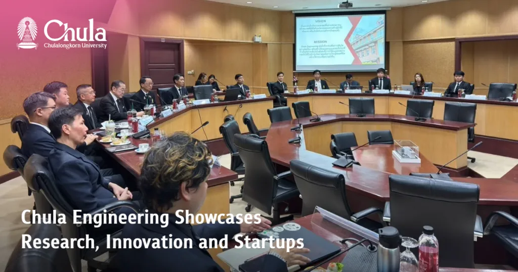 Chula Engineering Showcases Research, Innovation, and Startups  