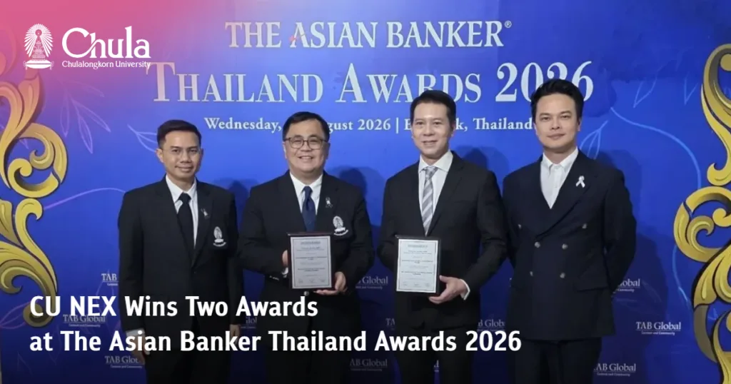 CU NEX Wins Two Awards at The Asian Banker Thailand Awards 2026 