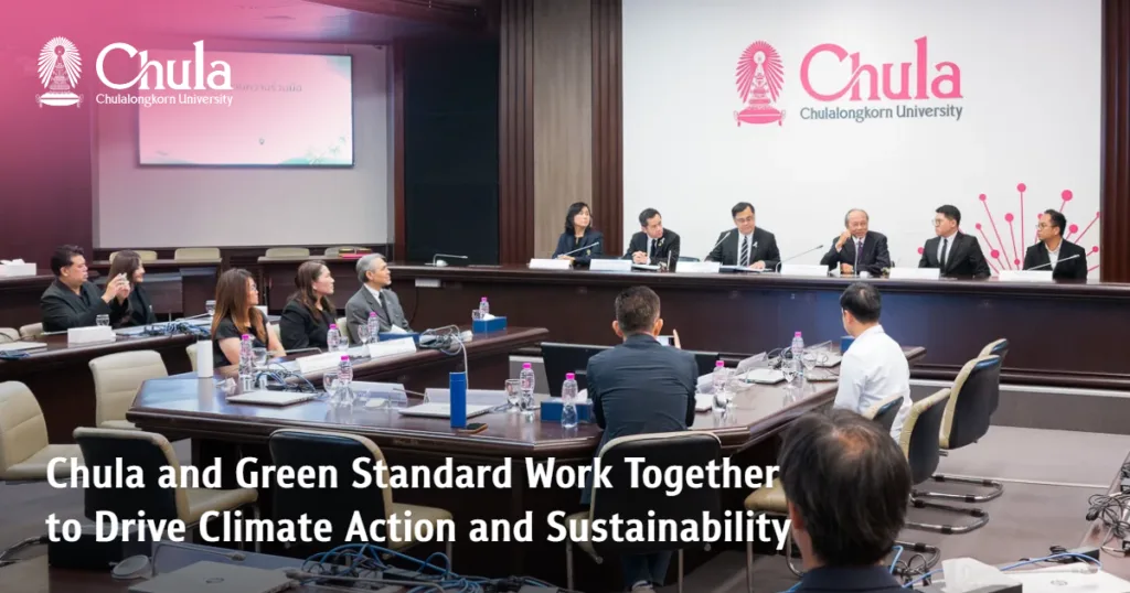 Chula and Green Standard Work Together to Drive Climate Action and Sustainability 