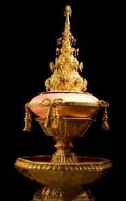 The first Royal Chulalongkorn Emblem is kept at the Chulalongkorn University Communication Center. 