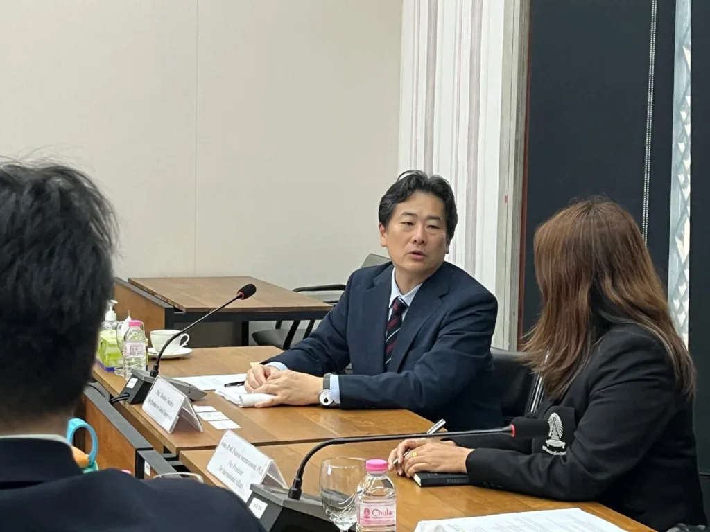 Chula Welcomes Delegation from Keio University to Strengthen Collaboration