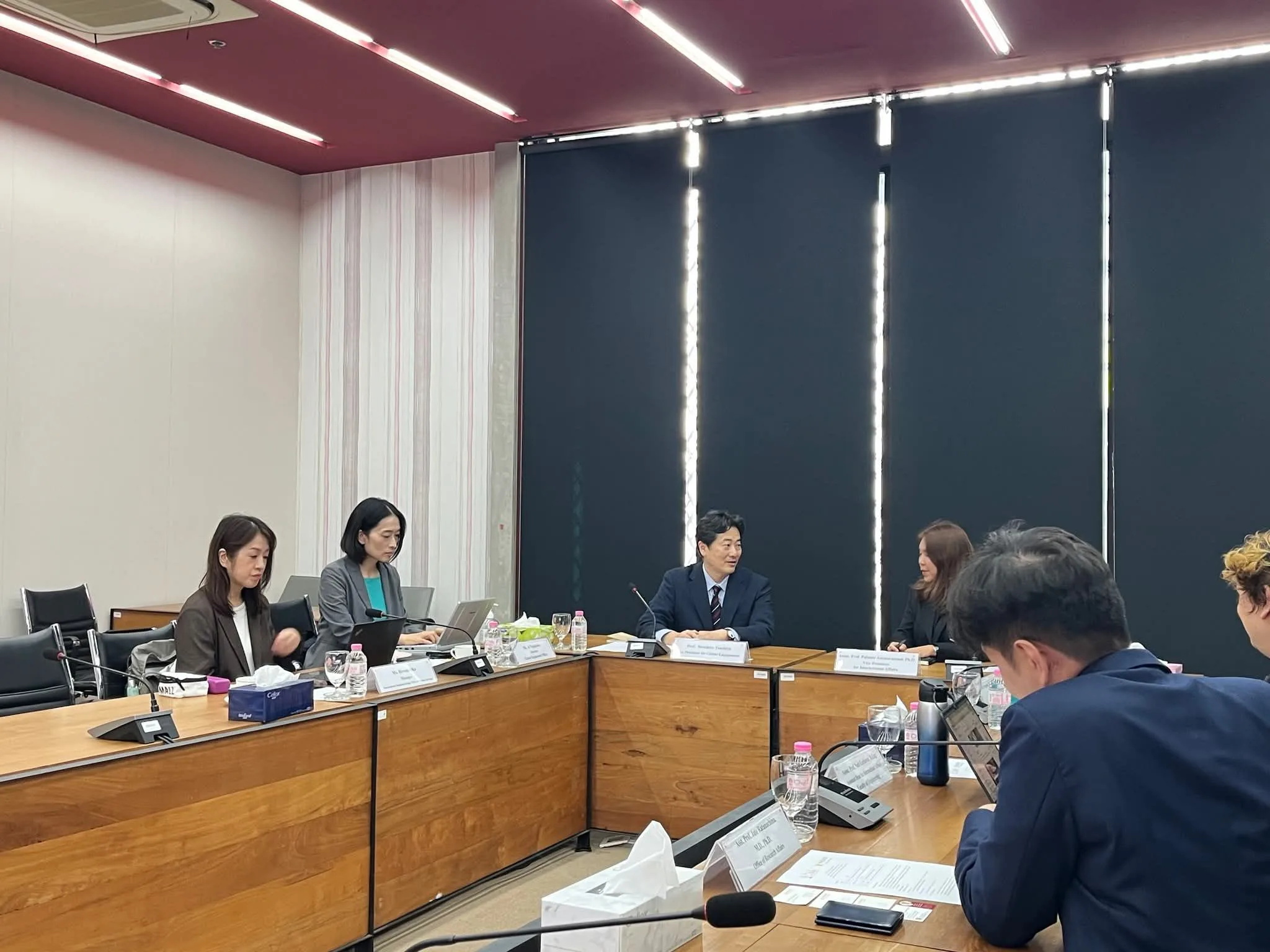 Chula Welcomes Delegation from Keio University to Strengthen Collaboration
