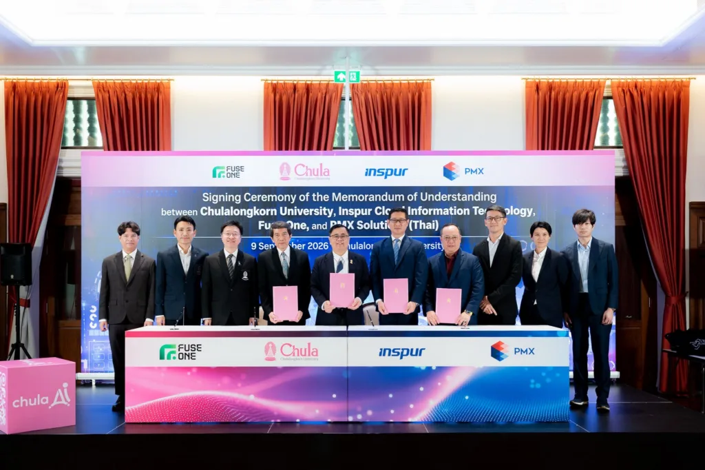 Chula Partners with Companies to Establish Chula AI Lab