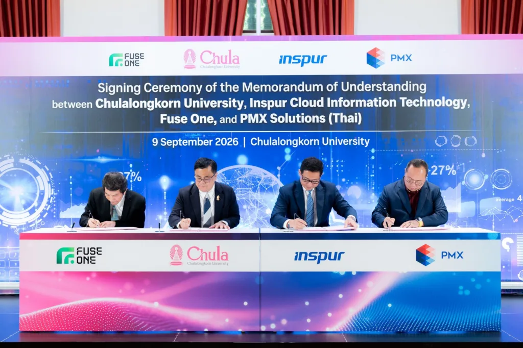 Chula Partners with Companies to Establish Chula AI Lab