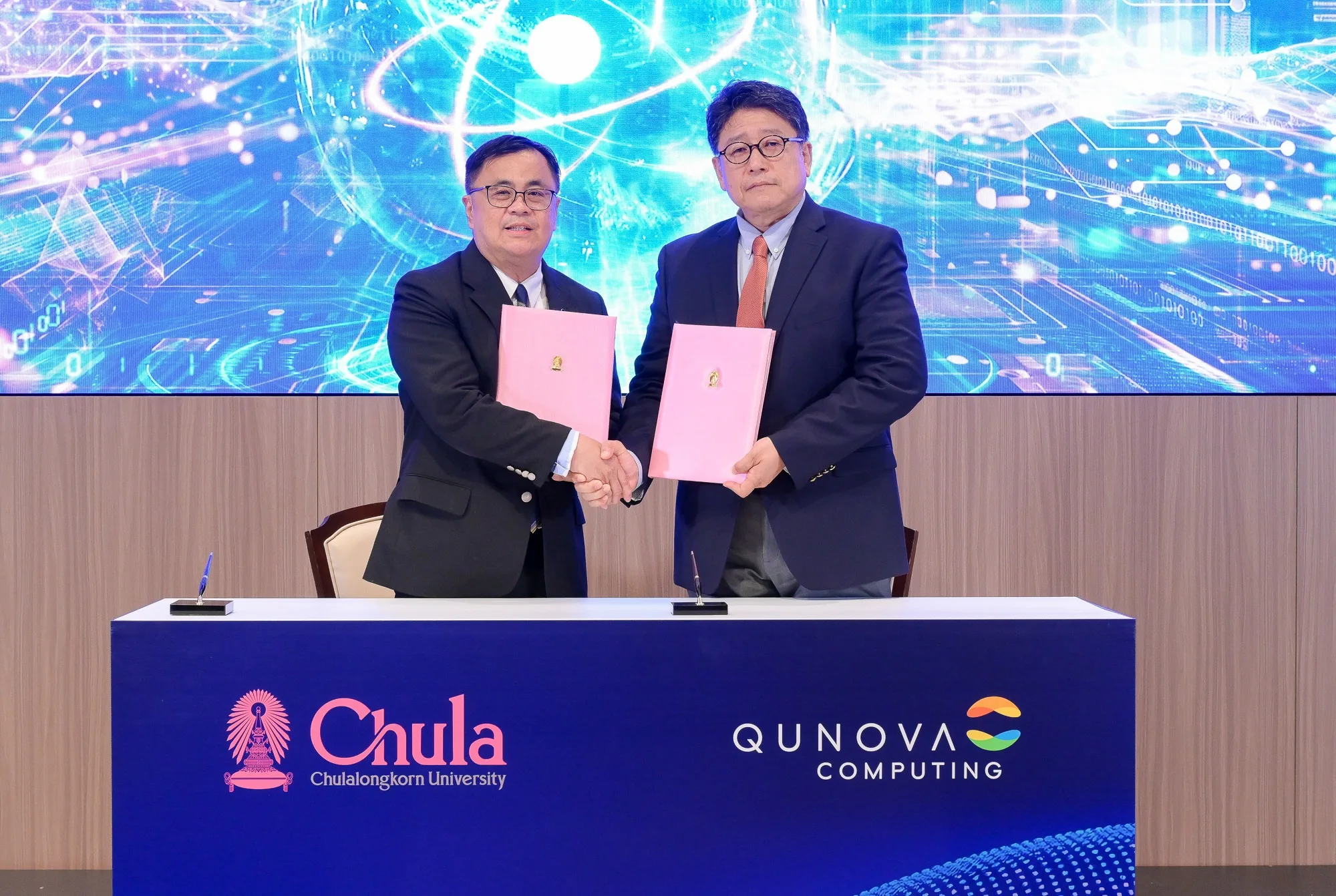 จุฬาฯ ผนึกความร่วมมือบริษัท Qunova Computing เกาหลีใต้ ลงนามบันทึกความเข้าใจด้านเทคโนโลยีควอนตัม