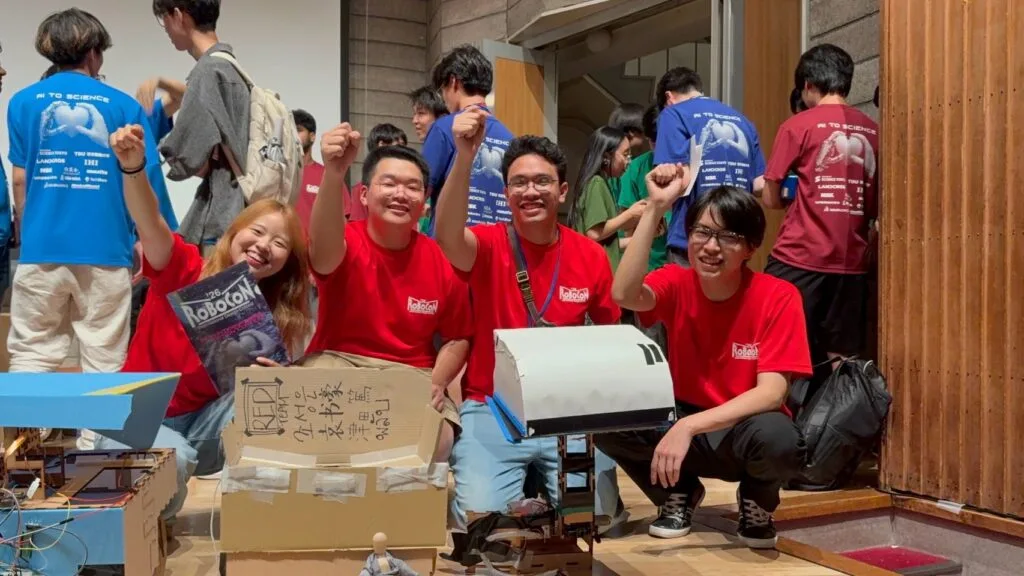 Chula Students Win Championship and Best Design Award at IDC RoBoCon 2026 in Japan