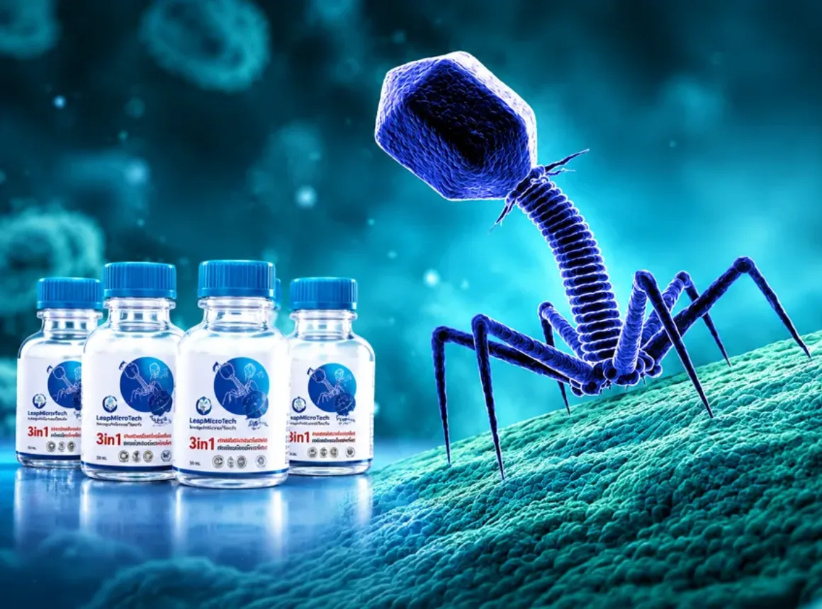The Jumbophage Cocktail: Fighting Superbugs and Shrimp Disease 