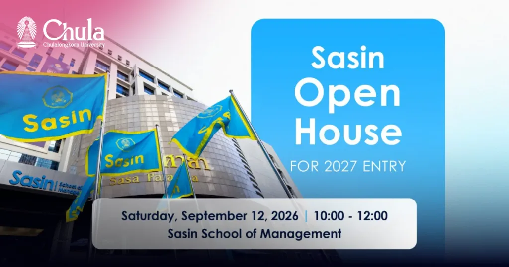 Sasin to Hold Its Open House on September 12, 2026 