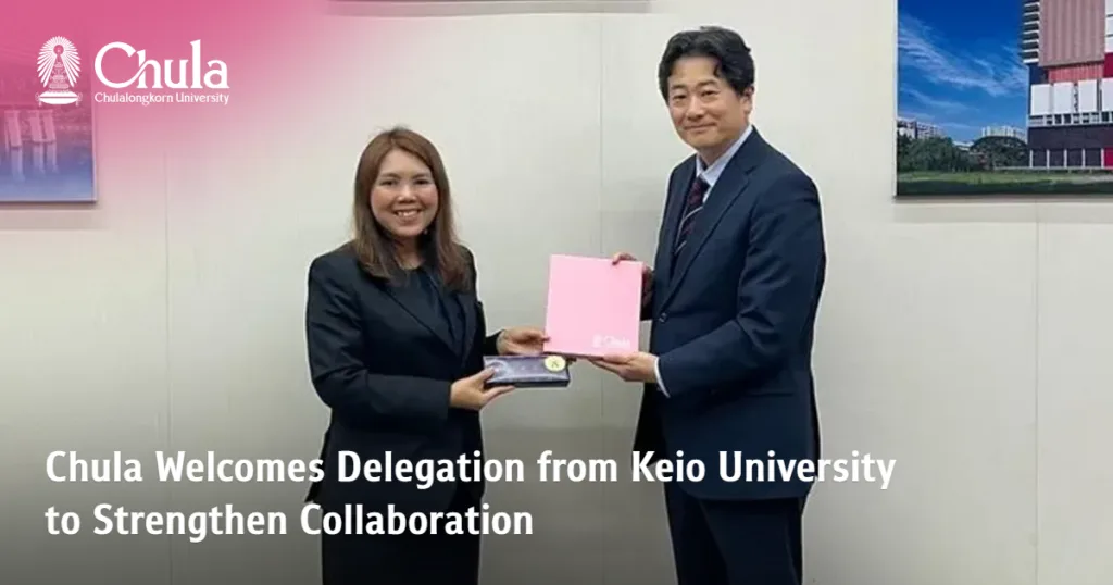 Chula Welcomes Delegation from Keio University to Strengthen Collaboration