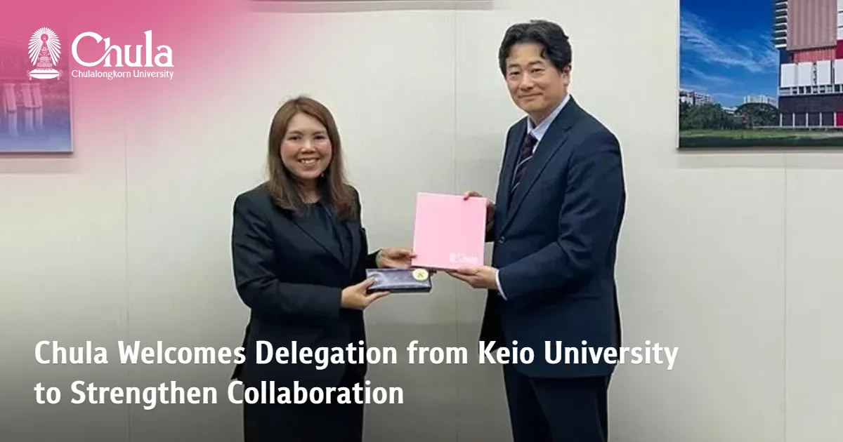 Chula Welcomes Delegation from Keio University to Strengthen Collaboration 