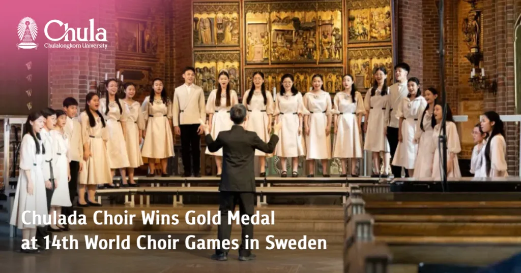 Chulada Choir of CUD Wins Gold Medal at 14th World Choir Games in Sweden 