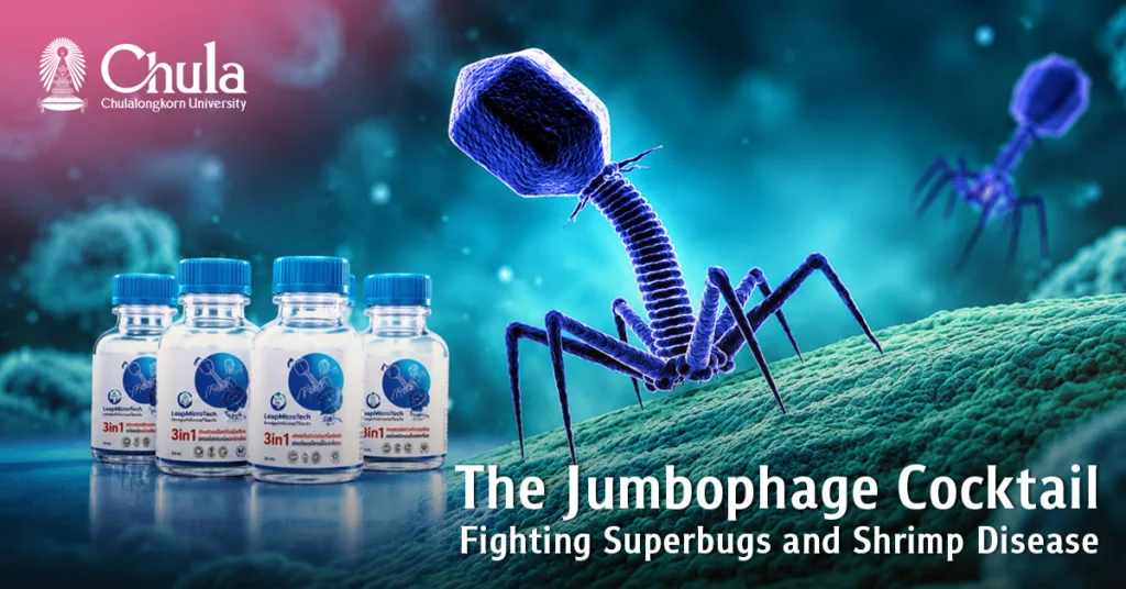 The Jumbophage Cocktail: Fighting Superbugs and Shrimp Disease 