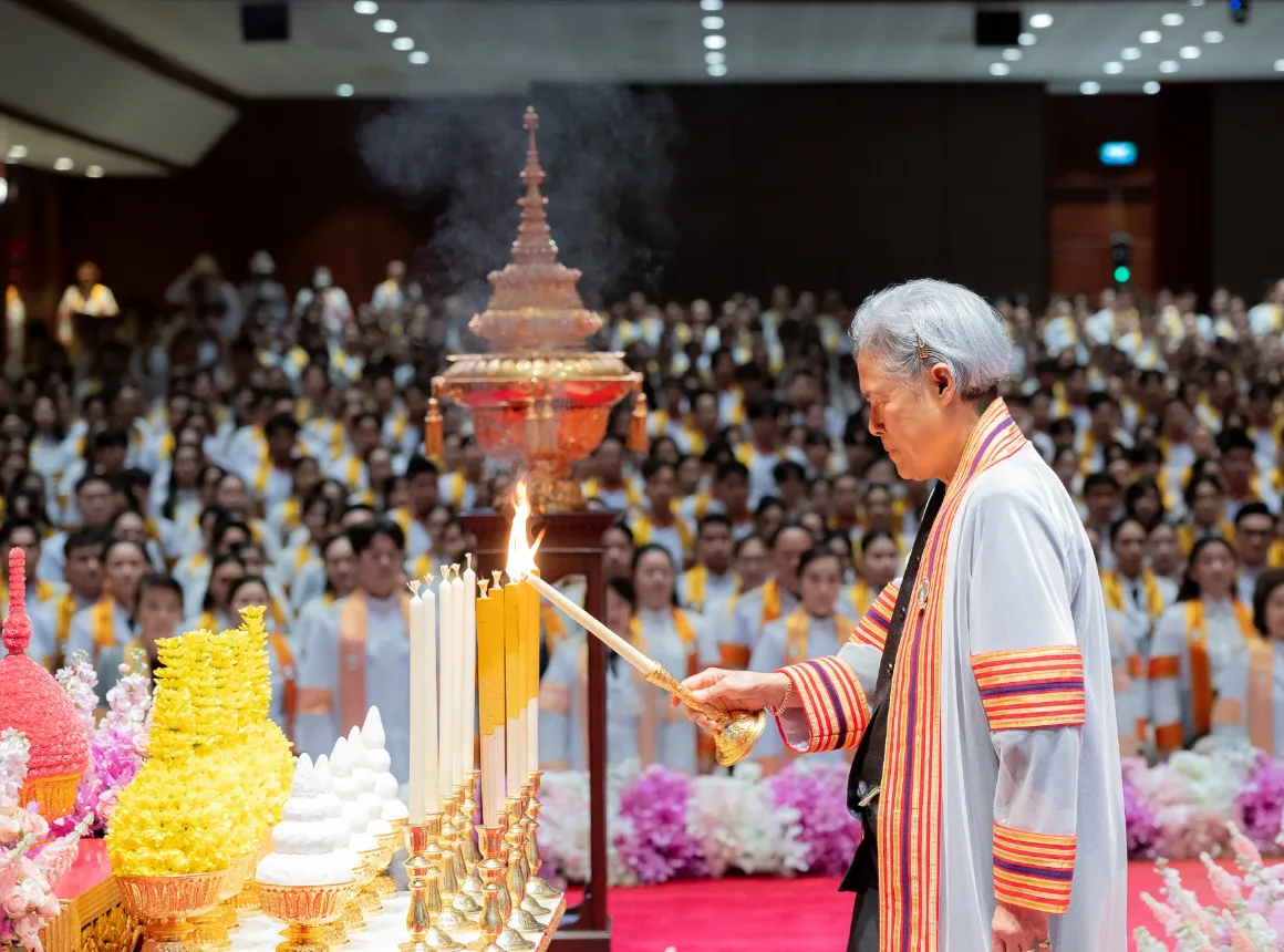 HRH Princess Maha Chakri Sirindhorn Confers Degrees at Chula’s 2025 Commencement 