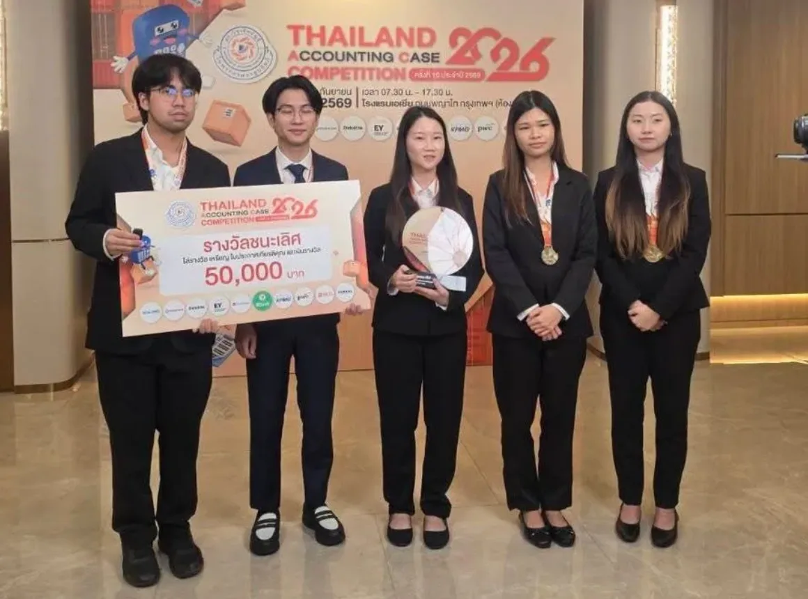 Chulalongkorn Business School Students Win Big at Thailand Accounting Case Competition 2026